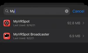 Search iPhone Apps