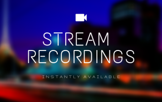 live broadcasting recordings instantly accessible