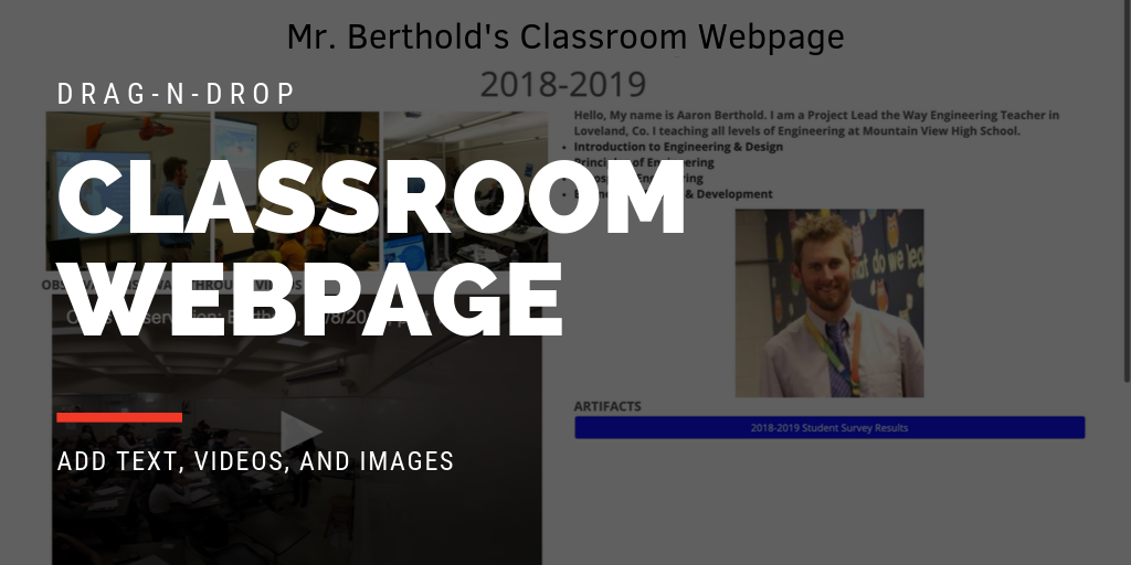 Classroom Webpage