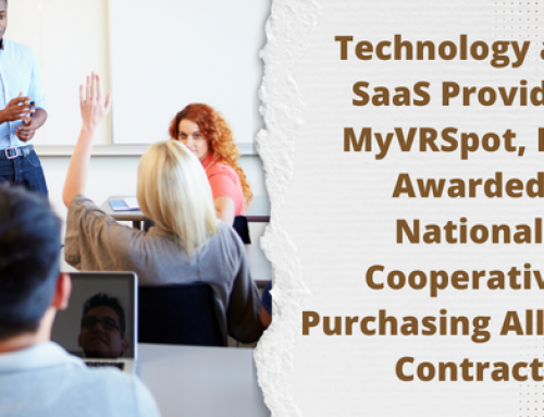 Technology and SaaS Provider MyVRSpot, LLC Awarded National Cooperative Purchasing Alliance Contract